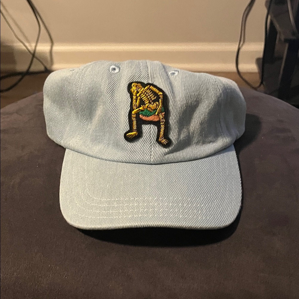 Rowing Blazers Light Blue Denim Derry Bones Cap